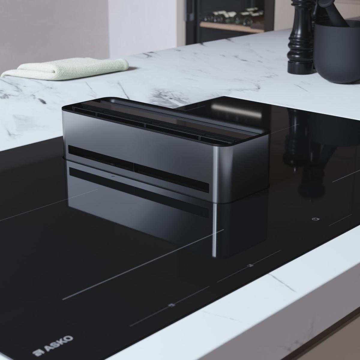 ASKO Indukcijska kuhalna plošča z vgradno napo HIHD854GF