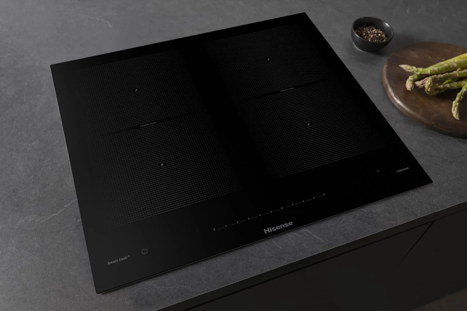 Hisense Hi6 Indukcijska kuhalna plošča, 60 cm HI62FQCB