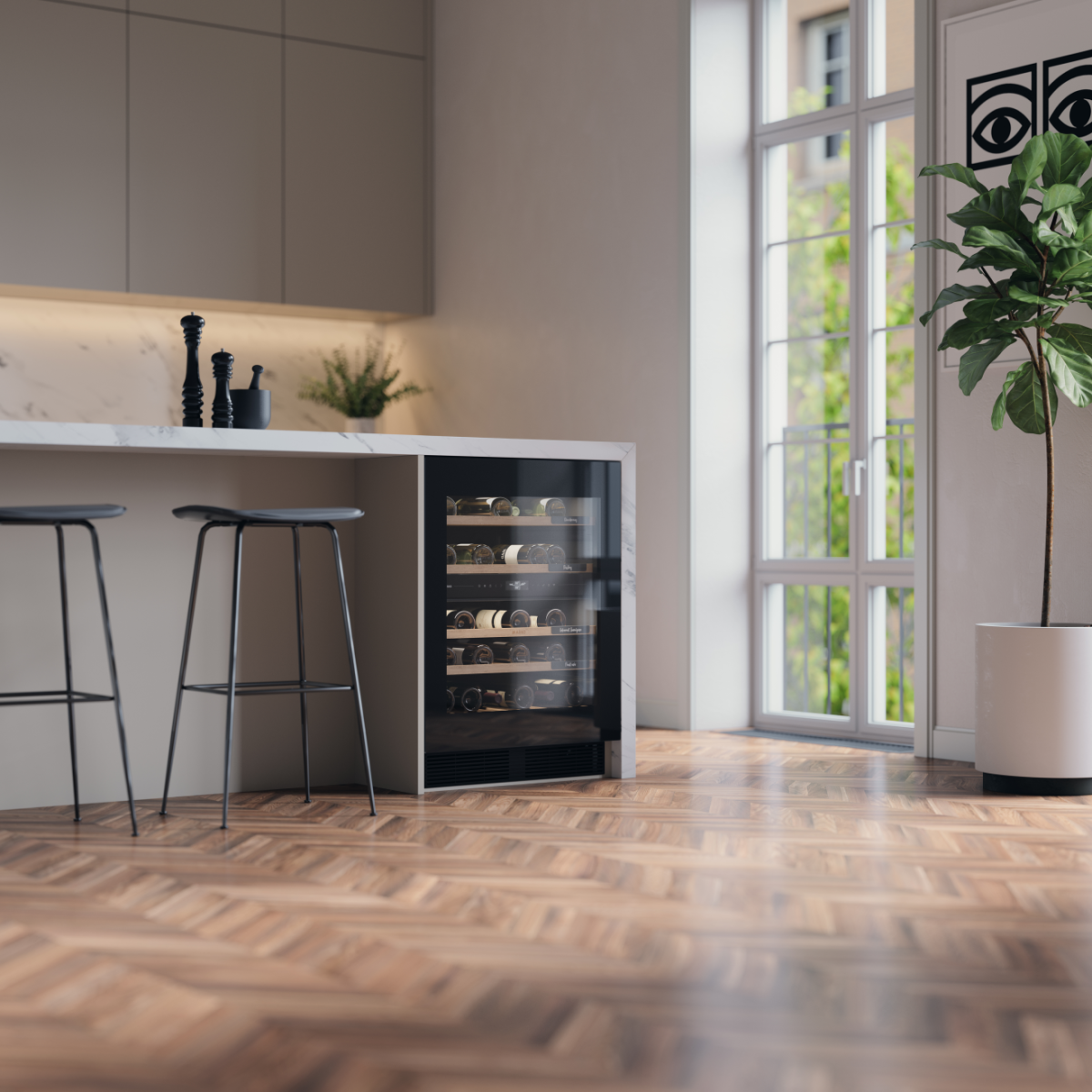 ASKO Vinska vitrina, 120 l WCN25842G
