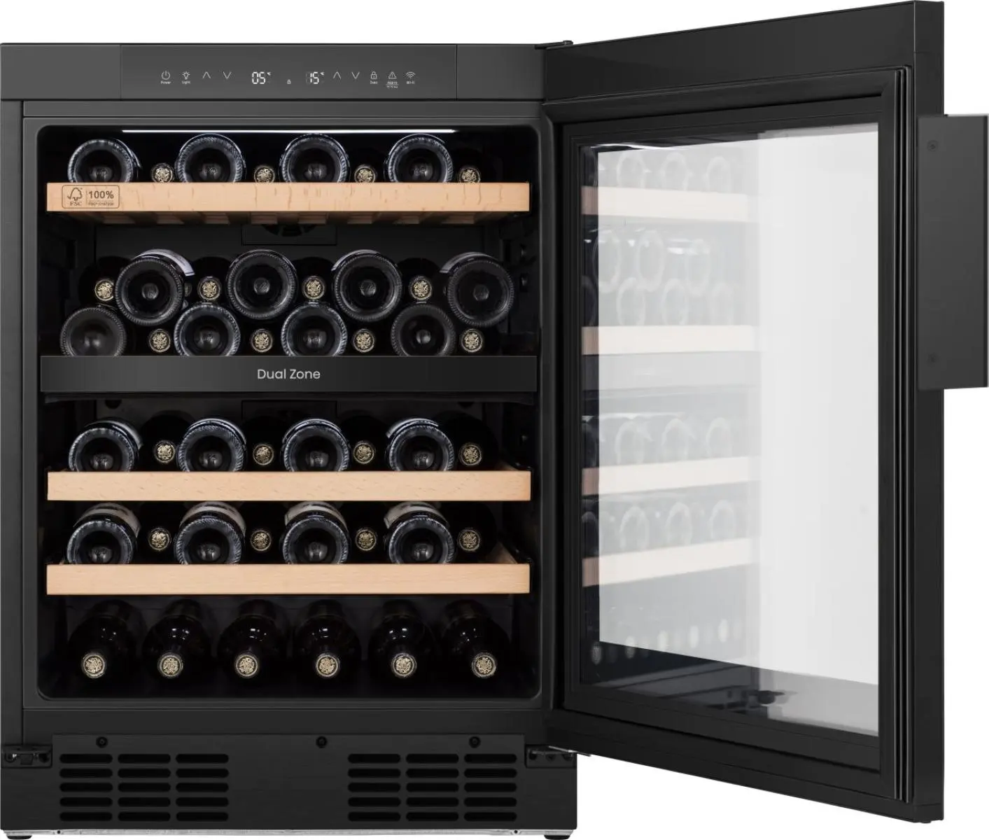 Hisense vinska vitrina, 128 l RW3N122GSLF