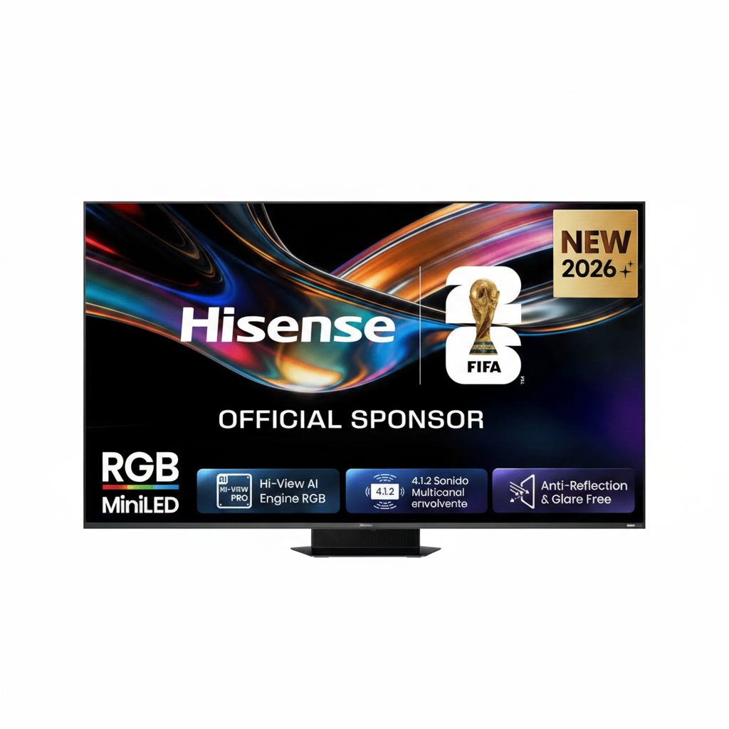 Hisense 75UR9S RGB Mini-LED Smart TV, 75" (190 cm)