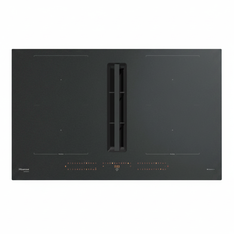 Hisense Indukcijska kuhalna plošča z vgrajeno napo, 83 cm HEH8443BSRWF