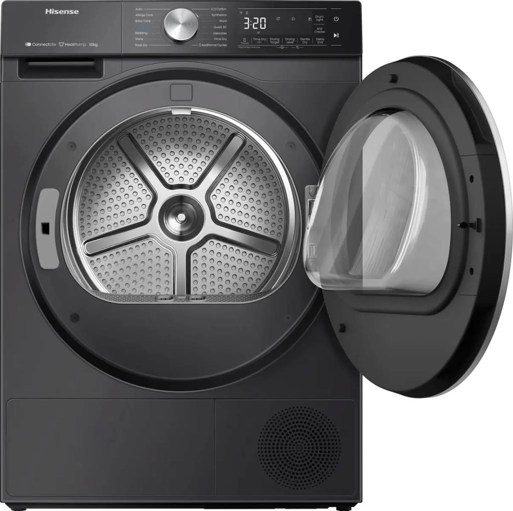 Hisense 5S Samostoječi sušilni stroj s toplotno črpalko, 10 kg DH5S102BB