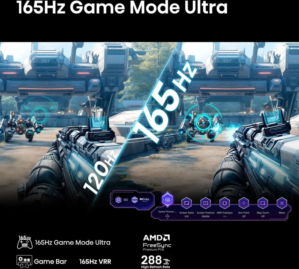 Hisense ULED MiniLED pametni televizor s 165Hz igranjem, 85-palčni 85U8Q