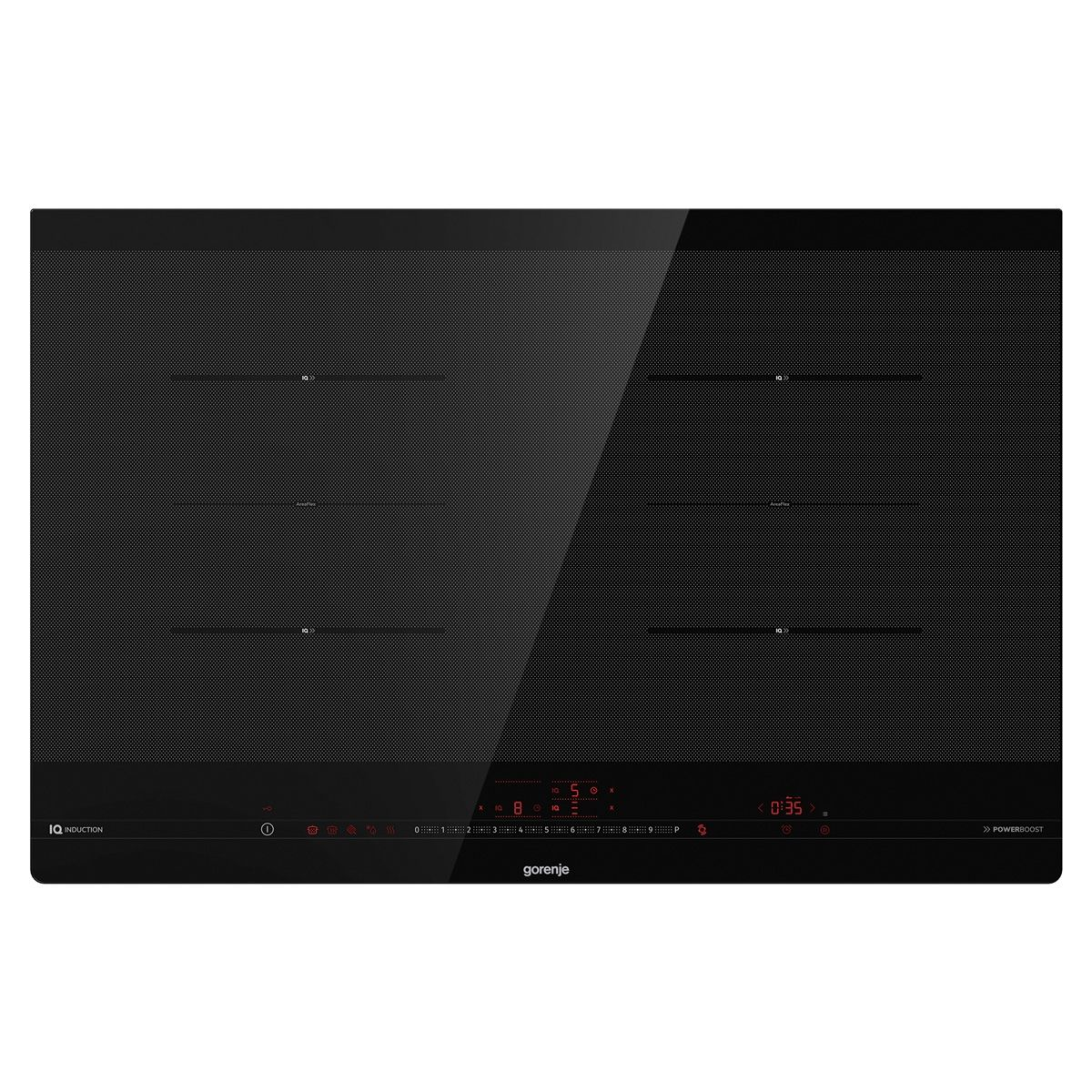 Gorenje G600 indukcijska kuhalna plošča z AreaFlex mostom, 80 cm IS846BG