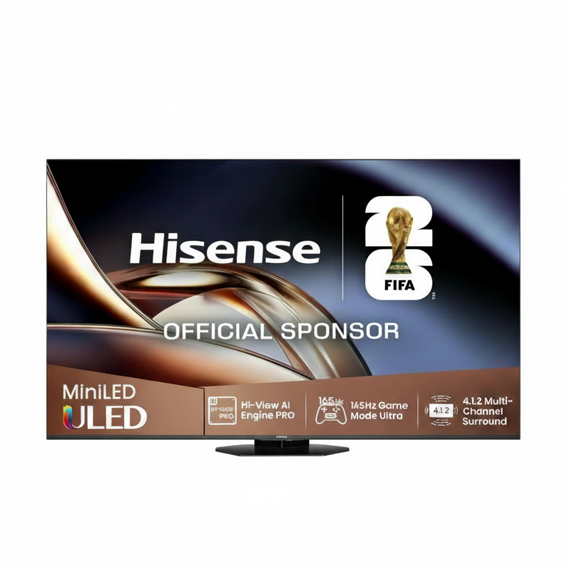 Hisense 55U8Q 55" ULED MiniLED Smart TV 4K 165 Hz