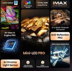 Hisense 55U8Q 55" ULED MiniLED Smart TV 4K 165 Hz