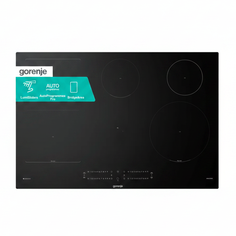 Gorenje GI8432BSCWF 80 cm induktionskogeplade ZoneSlide FlexArea