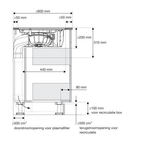ATAG induktionskogeplade med ventilator, 83 cm HIDD28471SV