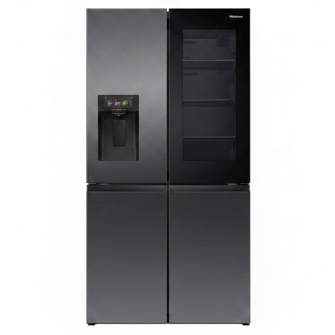 Prostostoječi štirivratni hladilnik Hisense, 615 l RQ600P7SKE