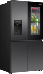 Hisense réfrigérateur autonome à quatre portes, 615 l RQ600P7SKE